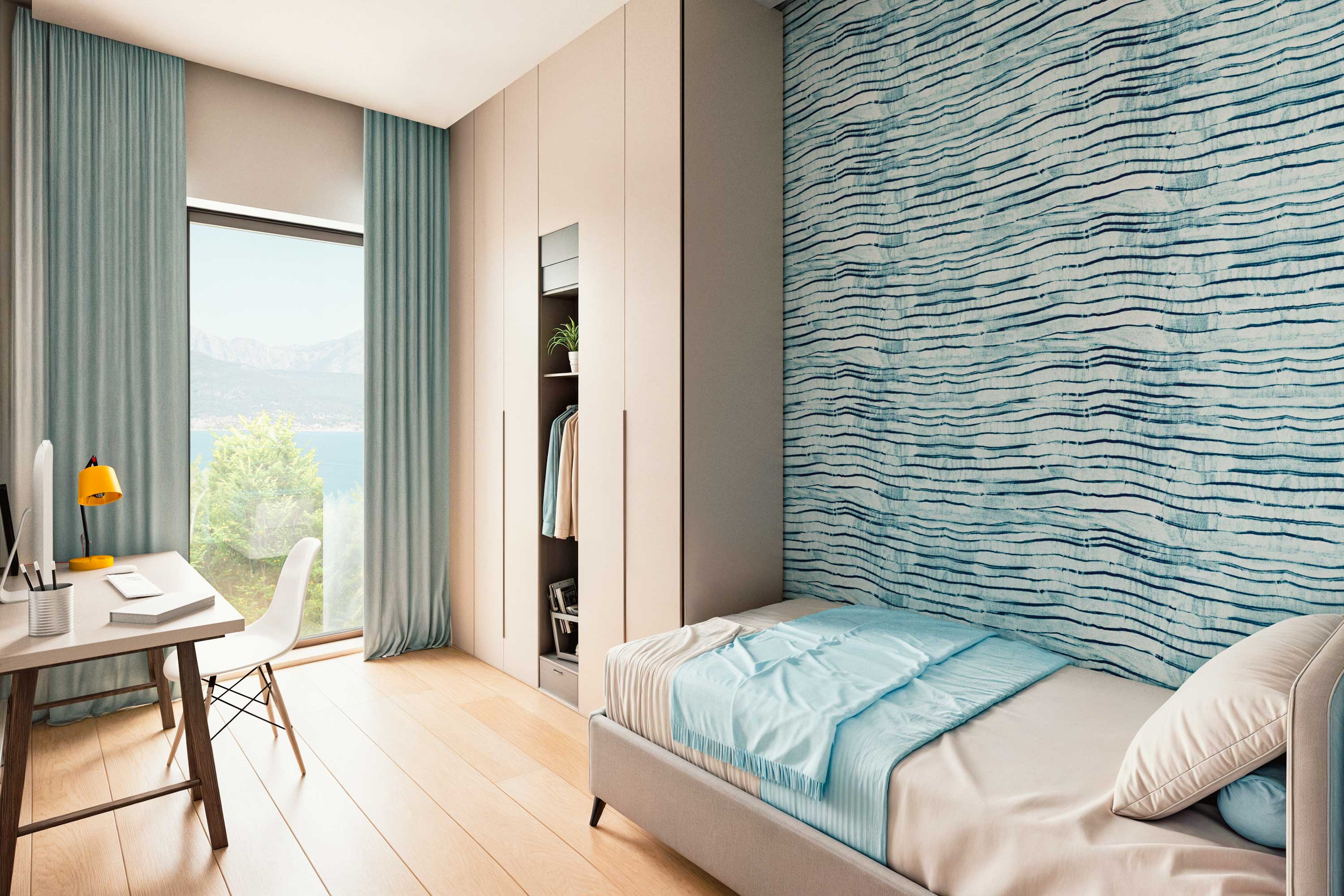 Bedroom of Maya Mare 2+1 Flat